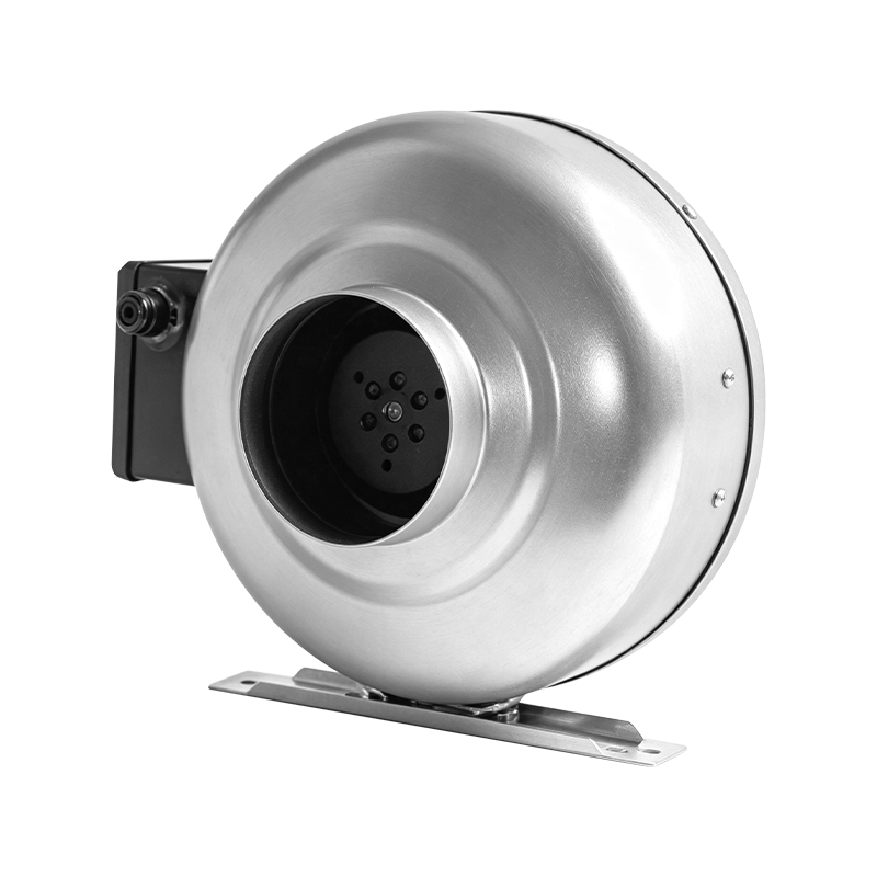 CE & RoHS Certified AC Inline Duct Fan – 110V/220V Dual-Voltage, Plug-and-Play Design, Low Maintenance for Greenhouse Air Circulation, Server Room Cooling & Dust Extraction
