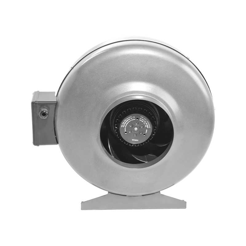Durable AC Mixed-Flow Inline Fan – 100% Copper Motor, Class F Insulation, Continuous-Run Rated for Fresh Air Systems, HVAC Retrofit & Underground Ventilation