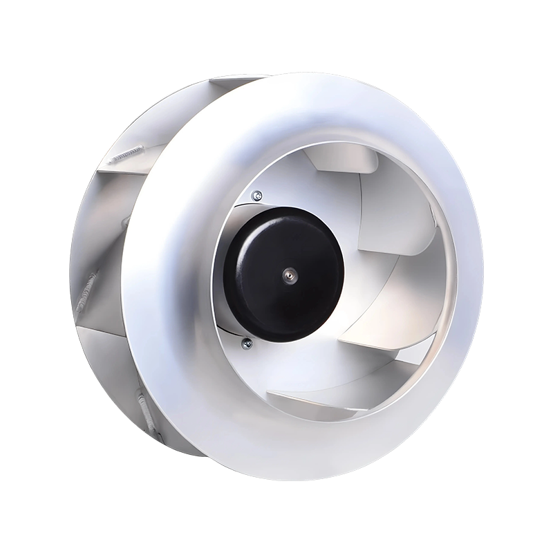 High-Performance EC Centrifugal Fan for Air Source Heat Pumps - Durable External Rotor Motor Design with Smart Control