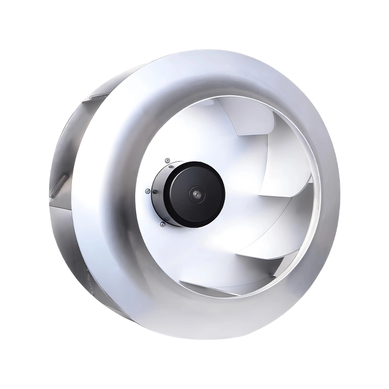 Compact EC Centrifugal Flow Fan with Smart Variable Speed - Ideal for Tight Space Telecom & Data Center Cooling