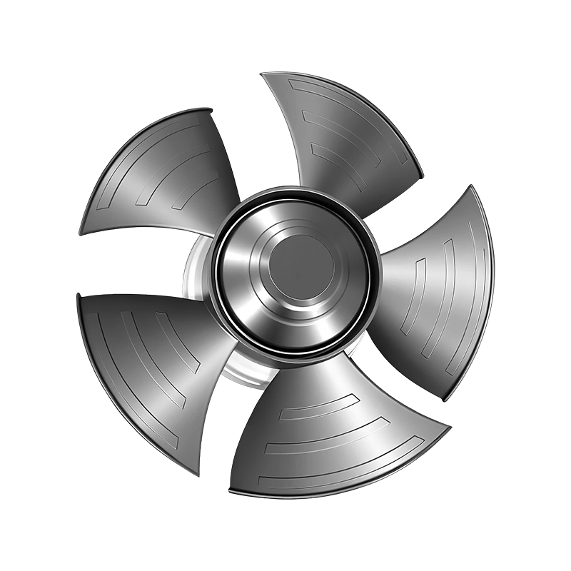 High-Efficiency EC Axial Fan with External Rotor Motor - Ideal Energy-Saving Replacement for Traditional AC Cooling Fans