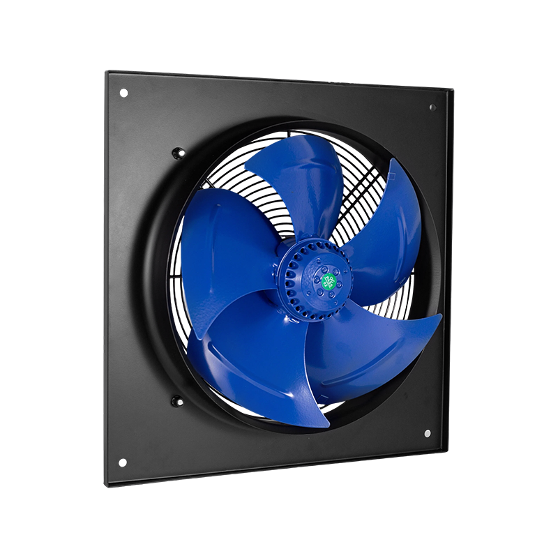 5-Blade Square AC Axial Flow Fan - Panel Mount Ventilation Fan for Industrial Heat Dissipation and Air Exchange 5-Blade Square AC Axial Flow Fan - Panel Mount Ventilation Fan for Industrial Heat Dissipation and Air Exchange