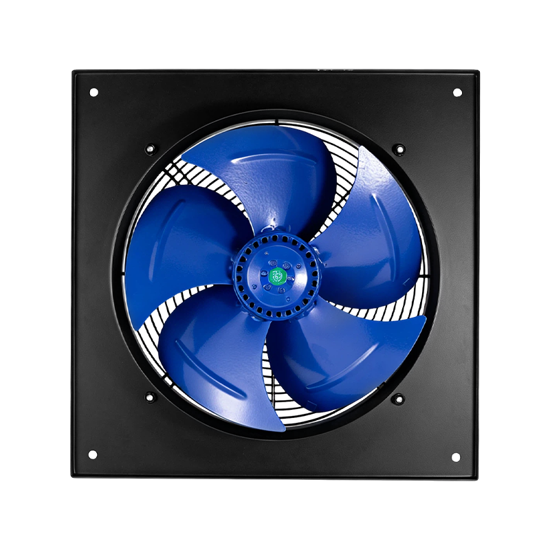 5-Blade Square AC Axial Flow Fan - Panel Mount Ventilation Fan for Industrial Heat Dissipation and Air Exchange 5-Blade Square AC Axial Flow Fan - Panel Mount Ventilation Fan for Industrial Heat Dissipation and Air Exchange