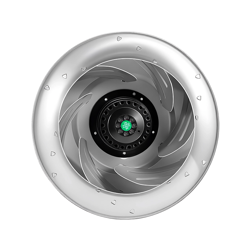 Low-Noise AC Backward Centrifugal Fan for Precision Ventilating Units - Large Capacity Airflow with Minimal Sound Emission